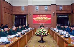 Gấp rút hoàn thiện xây dựng các dự án luật do Bộ Quốc phòng chủ trì soạn thảo